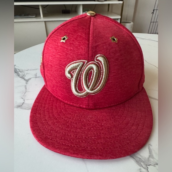 2017 MLB All Star Game Washington Nationals Fitted Hat New Era 59FIFTY Official - Picture 1 of 8